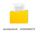 file folder icon with paper... | Shutterstock .eps vector #1620346072