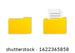 file folder icon with paper... | Shutterstock .eps vector #1622365858