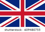 united kingdom flag. great... | Shutterstock .eps vector #609480755
