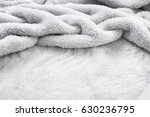 Soft grey blanket