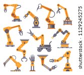 Robotic Arms Set. Manufacturing ...