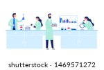 scientific research. scientist... | Shutterstock .eps vector #1469571272