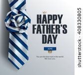 father's day card design. | Shutterstock .eps vector #408330805