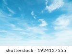 Small photo of Summer blue sky cloud gradient light white background. Beauty clear cloudy in sunshine calm bright winter air bacground. Gloomy vivid cyan landscape in environment day horizon skyline view spring wind