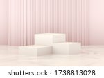 beauty fashion luxury podium... | Shutterstock . vector #1738813028