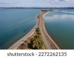Small photo of Panoramic View of Semiahmoo Spit and Resort. The westernmost expanse of shore on Semiahmoo Peninsula between Semiahmoo Bay and Drayton Harbor off the coast of Blaine in Whatcom County, Washington.
