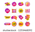 sale banner templates design.... | Shutterstock .eps vector #1253468392