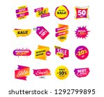 sale banner templates design.... | Shutterstock .eps vector #1292799895