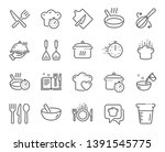 Cooking Line Icons. Boiling...