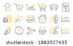 set of finance icons  such as... | Shutterstock .eps vector #1883527435