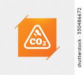 co2 carbon dioxide formula sign ... | Shutterstock . vector #550486672
