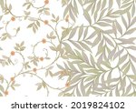 floral seamless pattern ... | Shutterstock .eps vector #2019824102