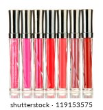beautiful lip glosses  isolated ... | Shutterstock . vector #119153575