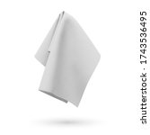 White Fabric Towel ...