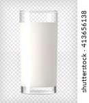 Milk In A Glass. Protein Rich...