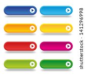 Colorful Long Round Buttons