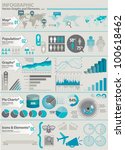 infographic elements kit. set... | Shutterstock .eps vector #100618462