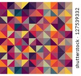 colorful geometric pattern.... | Shutterstock .eps vector #127539332