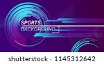 sports background vector... | Shutterstock .eps vector #1145312642