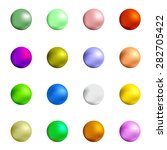 vector colorful sweet gumball... | Shutterstock .eps vector #282705422