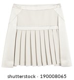 woman skirt isolated | Shutterstock . vector #190008065