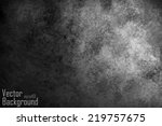 grunge gray background | Shutterstock .eps vector #219757675