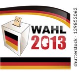 german elections | Shutterstock .eps vector #129852062
