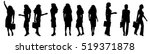 vector illustration silhouettes ... | Shutterstock .eps vector #519371878