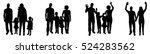 vector illustration silhouettes ... | Shutterstock .eps vector #524283562