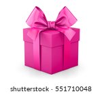 Pink Gift Box Valentine Day...