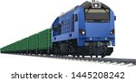 Diesel Freight Locomotive With...