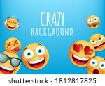 high quality yellow emoticon... | Shutterstock .eps vector #1812817825