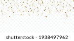 gold confetti background ... | Shutterstock .eps vector #1938497962