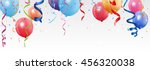 birthday and celebration banner | Shutterstock .eps vector #456320038