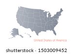 high detailed vector map  ... | Shutterstock .eps vector #1503009452