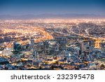 Aerial View Of Cape Town From...