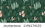 abstract seamless pattern with... | Shutterstock .eps vector #1196174152
