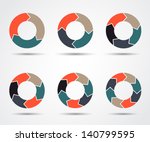 vector circle arrows for... | Shutterstock .eps vector #140799595