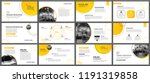 presentation and slide layout... | Shutterstock .eps vector #1191319858