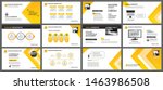 presentation and slide layout... | Shutterstock .eps vector #1463986508