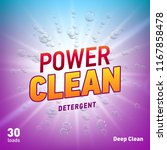 detergent advertising concept... | Shutterstock .eps vector #1167858478