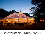 Wedding tent at night   special ...