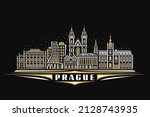 Vector Illustration Of Prague ...