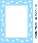 Baby Boy Footprints Card Free Stock Photo - Public Domain Pictures