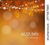 Autumn  Fall Background With...