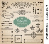 Calligraphic Design Elements...