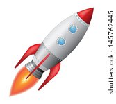 space rocket | Shutterstock . vector #145762445
