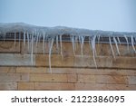 Icicles Hanging From The Roof...