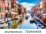 Island Murano In Venice Italy....