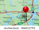 Jamsa pinned on a map of Finland
